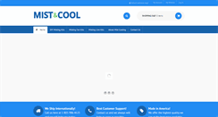 Desktop Screenshot of mistcool.com